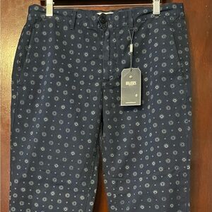 Men’s ONS Dark Blue Geometric Pants